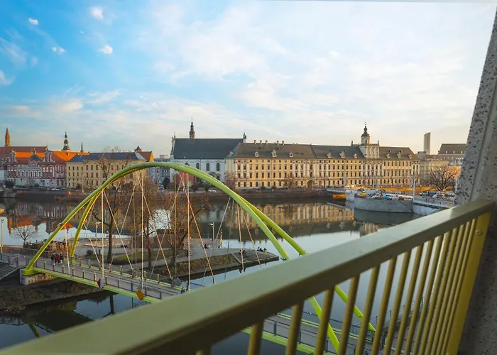 Aparthotel Z Jacuzzi I Widokiem Na Odre - Boulevard Drobnera Breslau