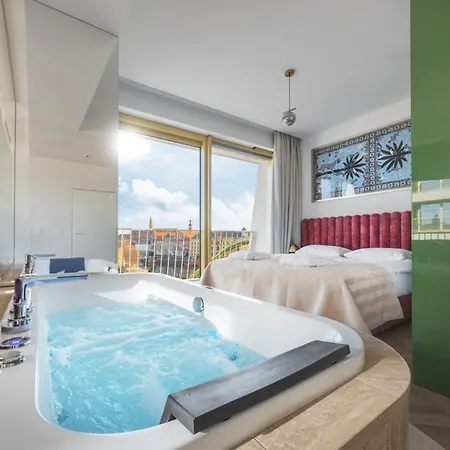Z Jacuzzi I Widokiem Na Odre - Boulevard Drobnera 4* Βρότσλαβ