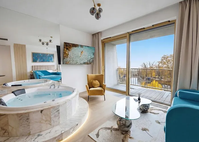 Z Jacuzzi I Widokiem Na Odre - Boulevard Drobnera 3*